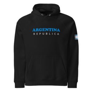 Sudadera con capucha eco unisex -Argentina